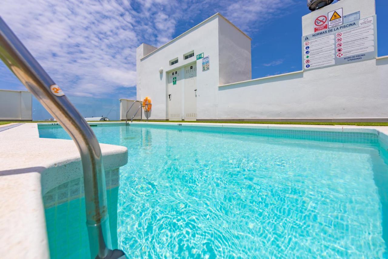 Ferienwohnung Vistas, Piscina, Terraza & Fibra Tarifa Exterior foto